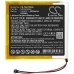 Batterij voor MP3, MP4, PMP Astell