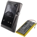 Batterij voor MP3, MP4, PMP Astell