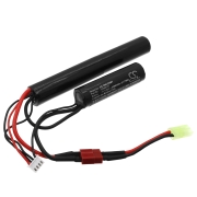 Battery compatibleWith RC hobby batteries