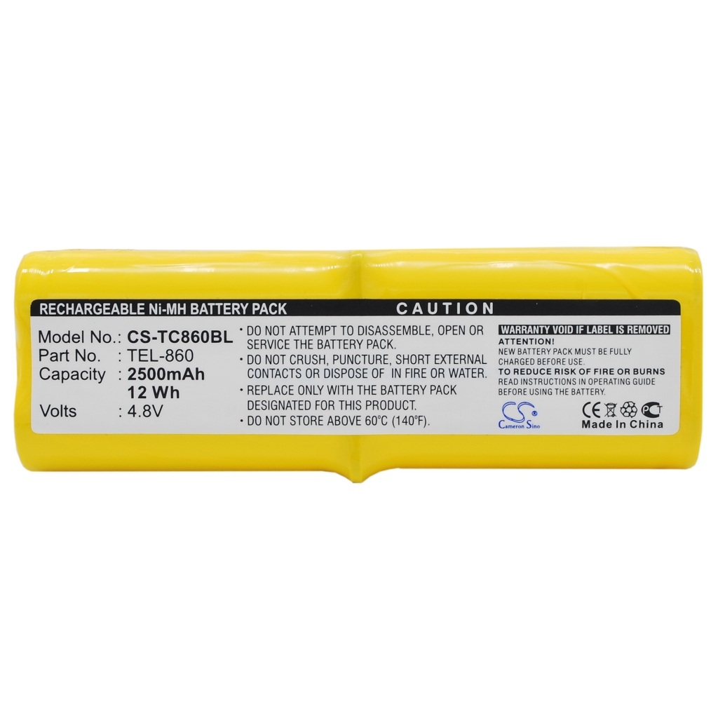 Batterijen Batterij barcode, scanner CS-TC860BL
