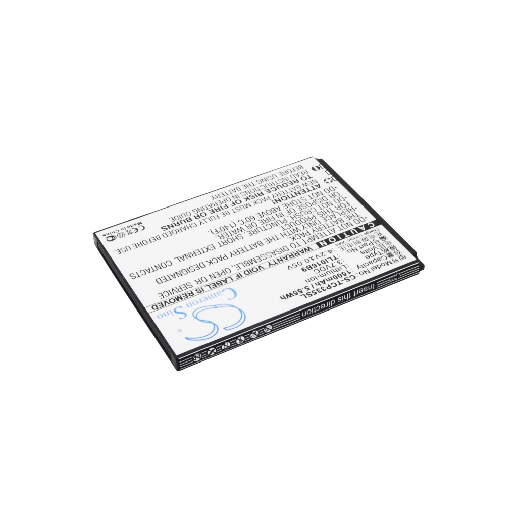 Battery compatible with TCL CS-TCP335SL