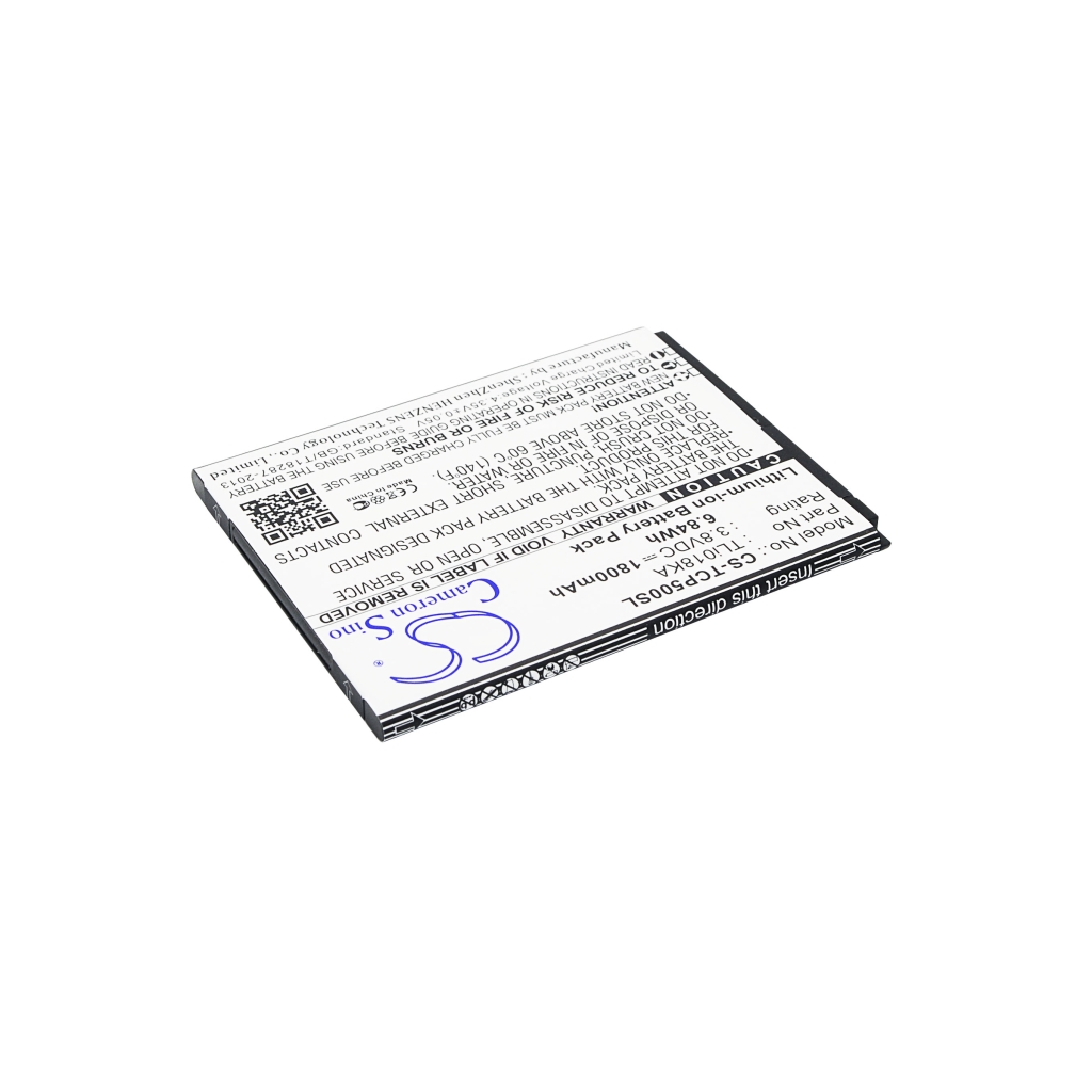 Battery compatible with TCL CS-TCP500SL