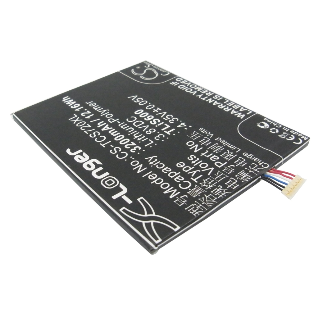 Battery compatible with Alcatel TCL CS-TCS720XL