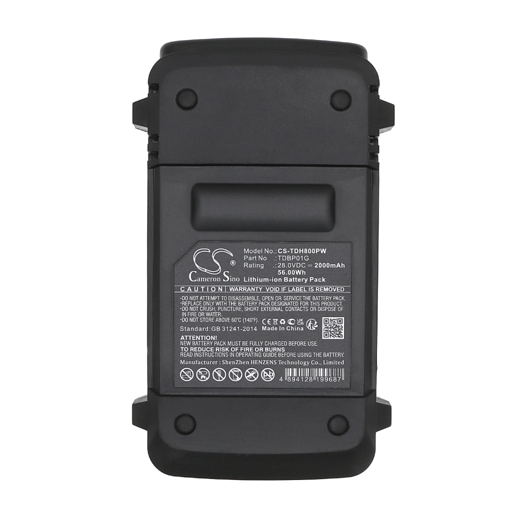 Batterijen Batterij voor elektrisch gereedschap CS-TDH800PW