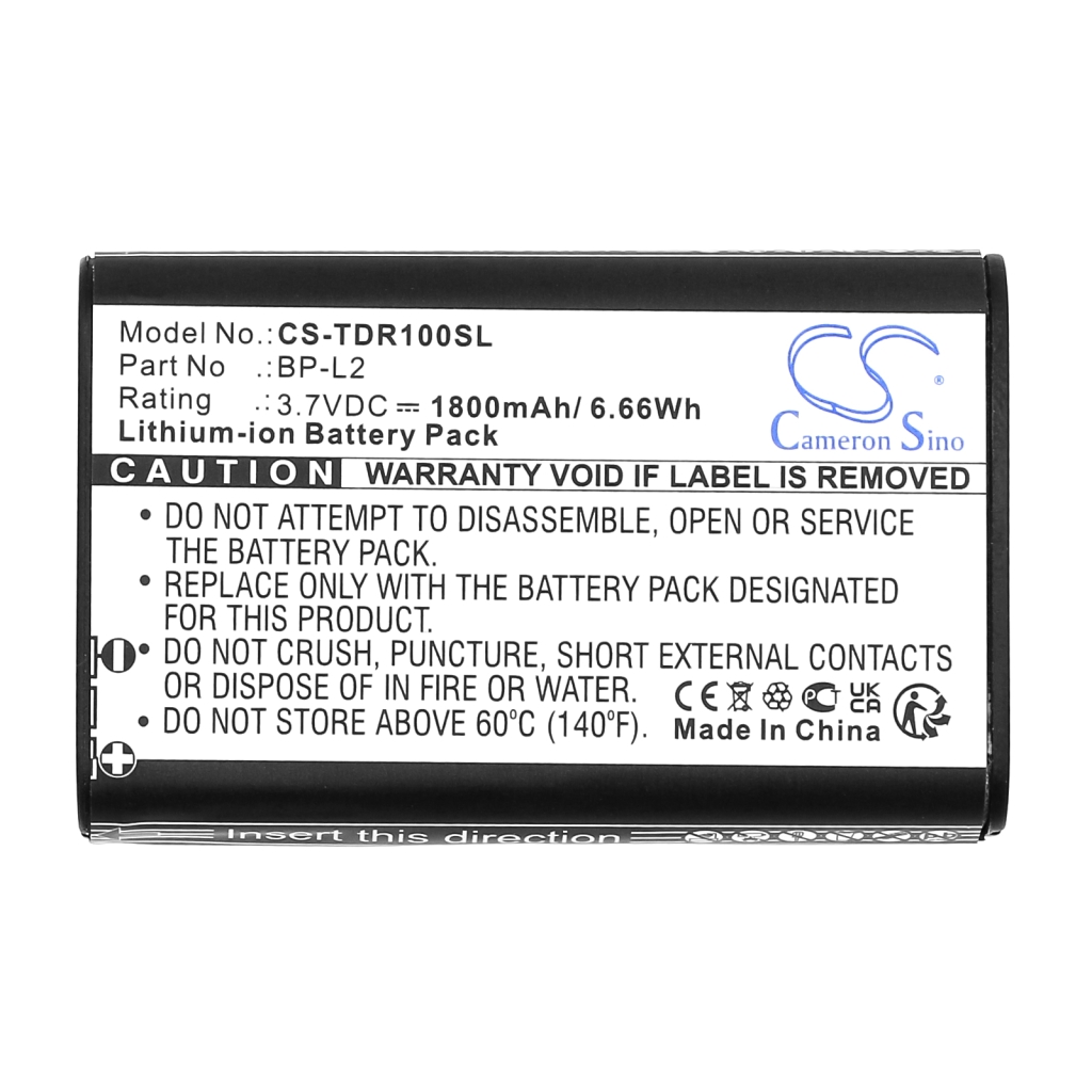 Batterij recorder Tascam CS-TDR100SL