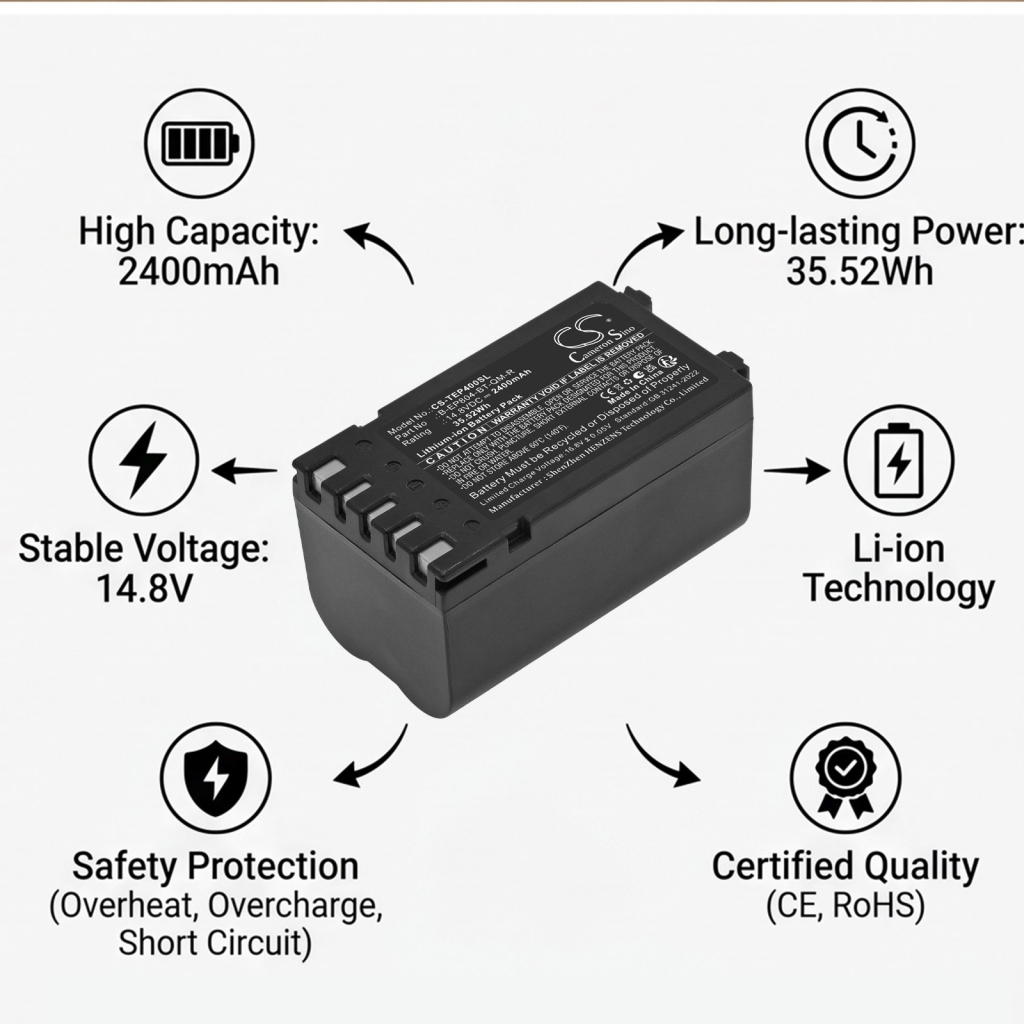 Batterij compatibel met Printerbatterij