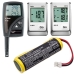 Compatibele batterijvervanging voor Testo 0515 0177