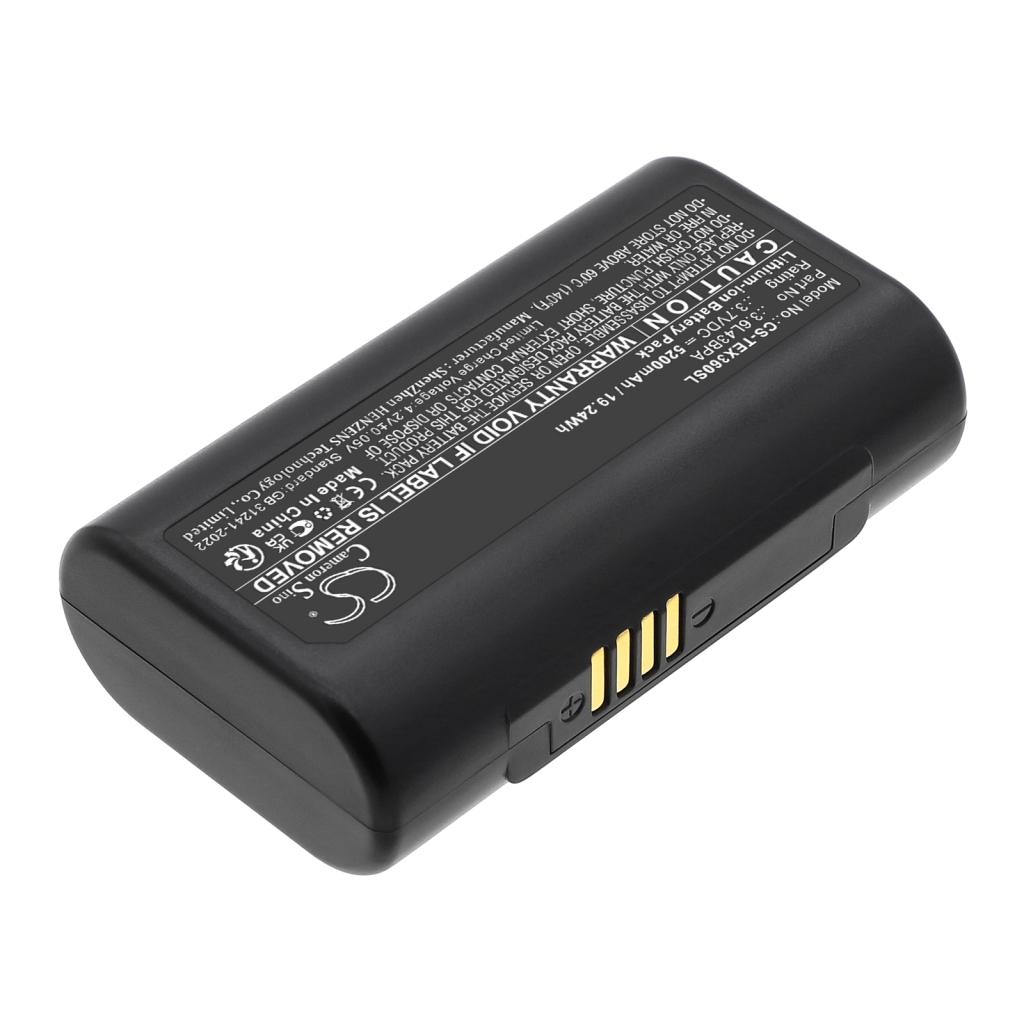Compatible battery replacement for Texas Instruments 3.6L43BPA