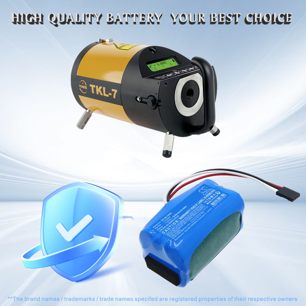 Battery compatible with Theis CS-TKL700SL