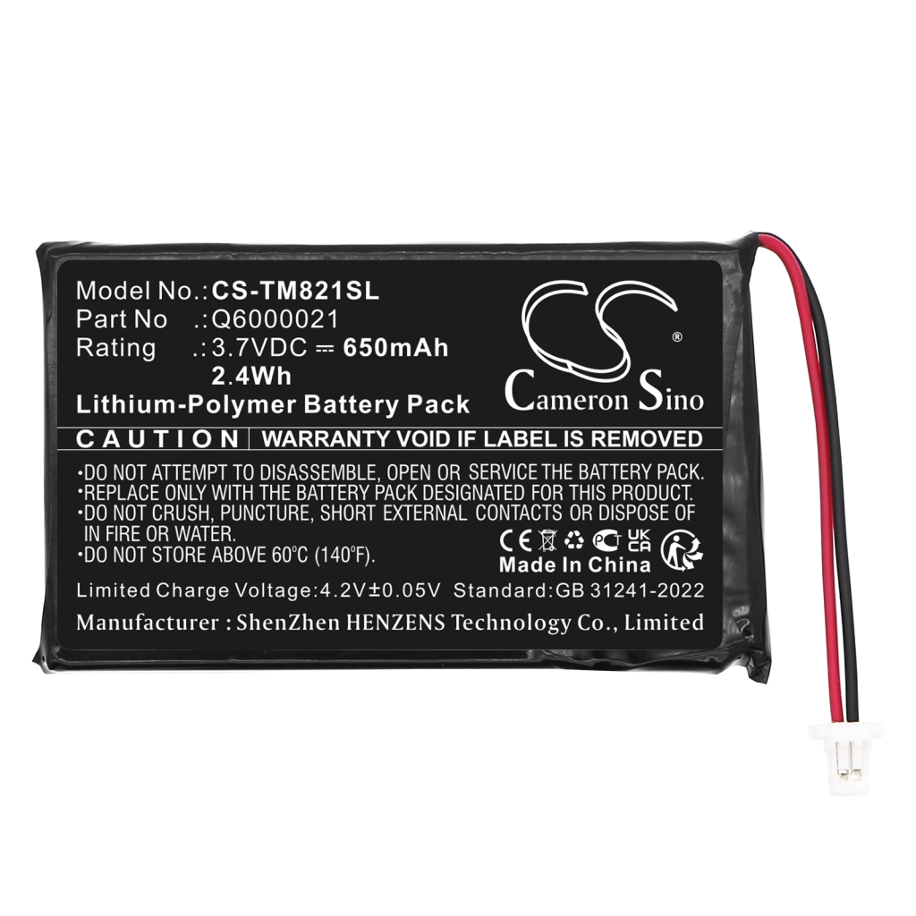 GPS, Navigator Batterij TomTom CS-TM821SL