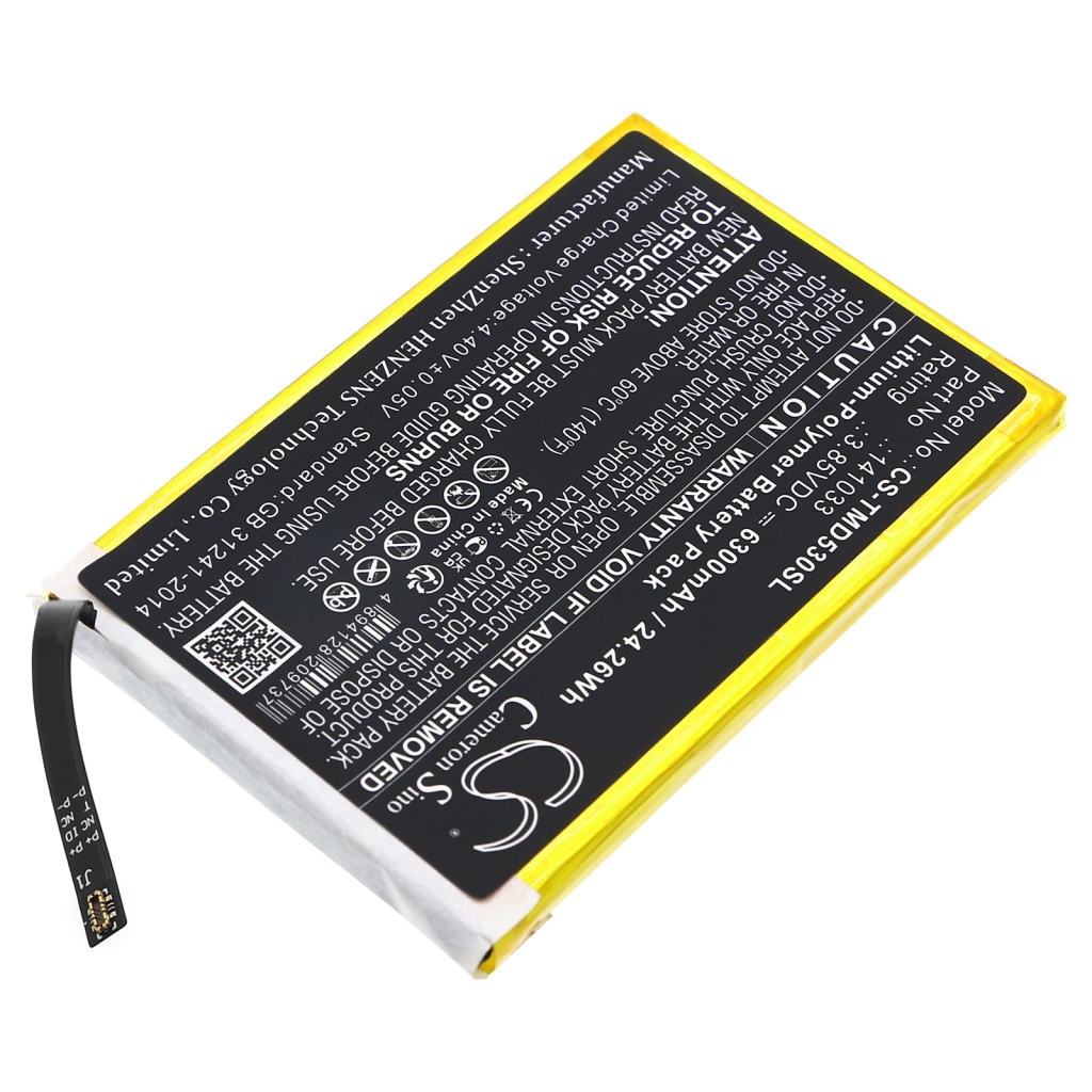 Batterijen Hotspot Batterij CS-TMD530SL