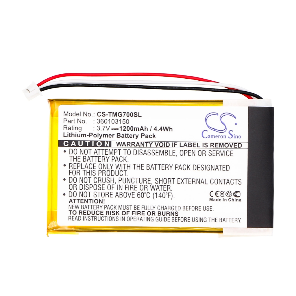 GPS, Navigator Batterij TomTom CS-TMG700SL