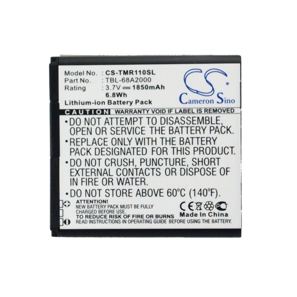 Batterijen Hotspot Batterij CS-TMR110SL