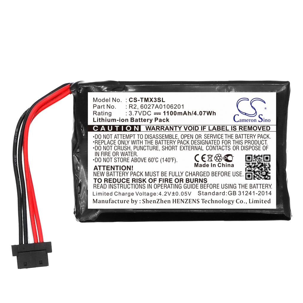 GPS, Navigator Batterij TomTom CS-TMX3SL