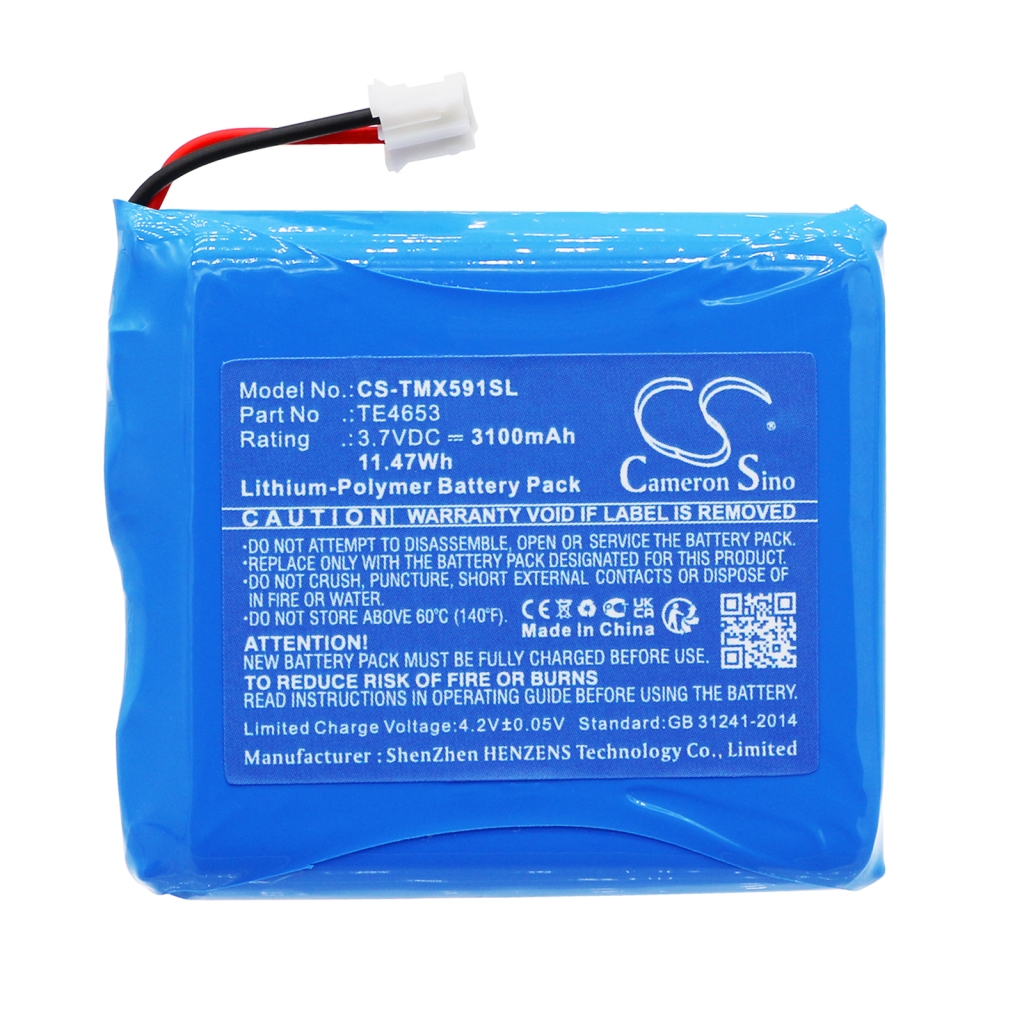 Compatibele batterijvervanging voor Technaxx TE4653