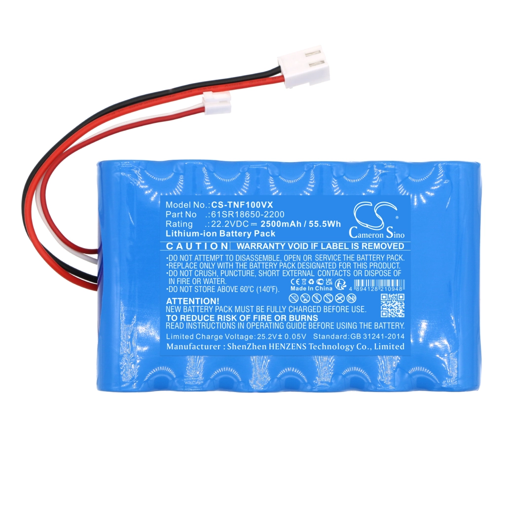 Batterijen voor stofzuigers Eta CS-TNF100VX