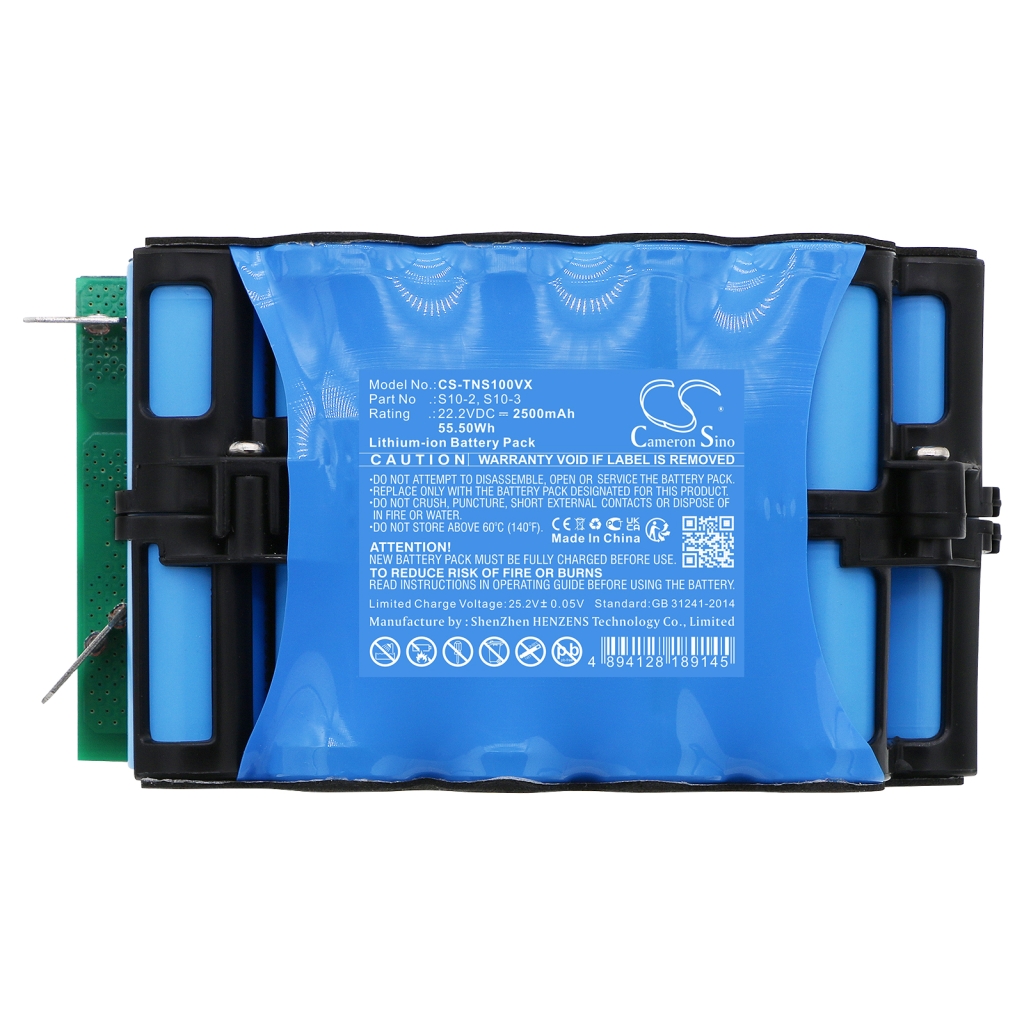 Batterijen voor stofzuigers Tineco CS-TNS100VX