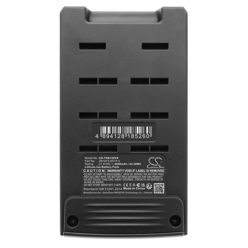 Batterijen voor stofzuigers Tineco CS-TNS120VX