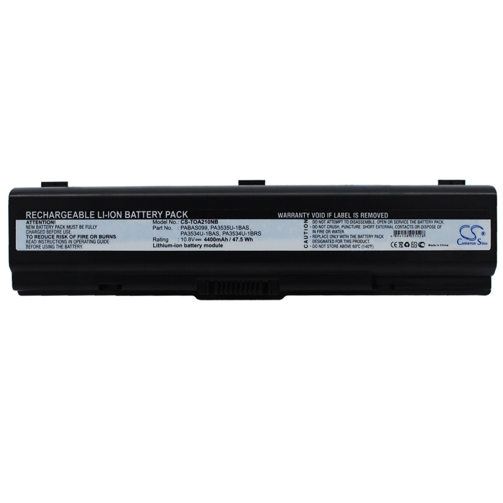 Notebook battery Toshiba Equium A200