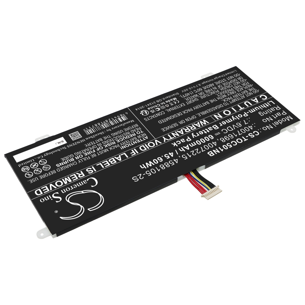 Batterij Vervangt 40071698