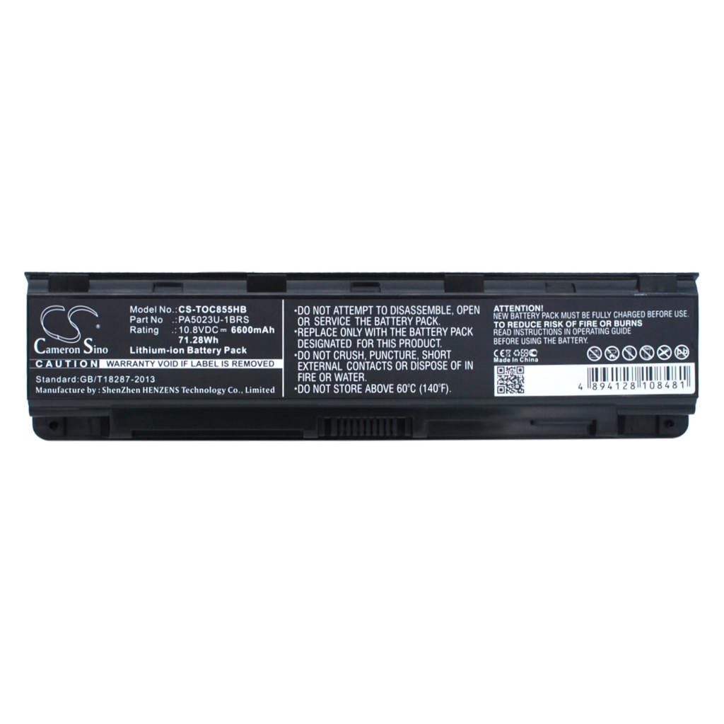 Notebook batterij Toshiba CS-TOC855HB