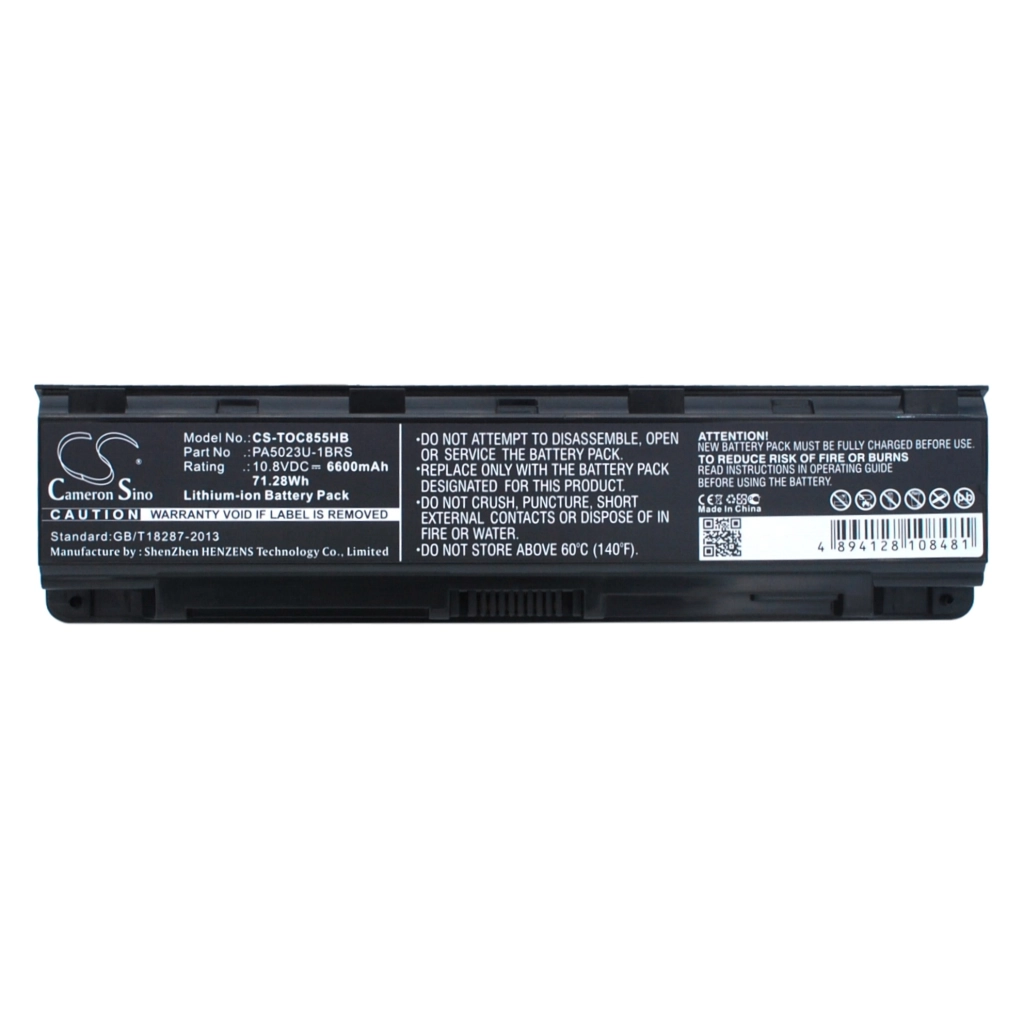 Notebook batterij Toshiba CS-TOC855HB