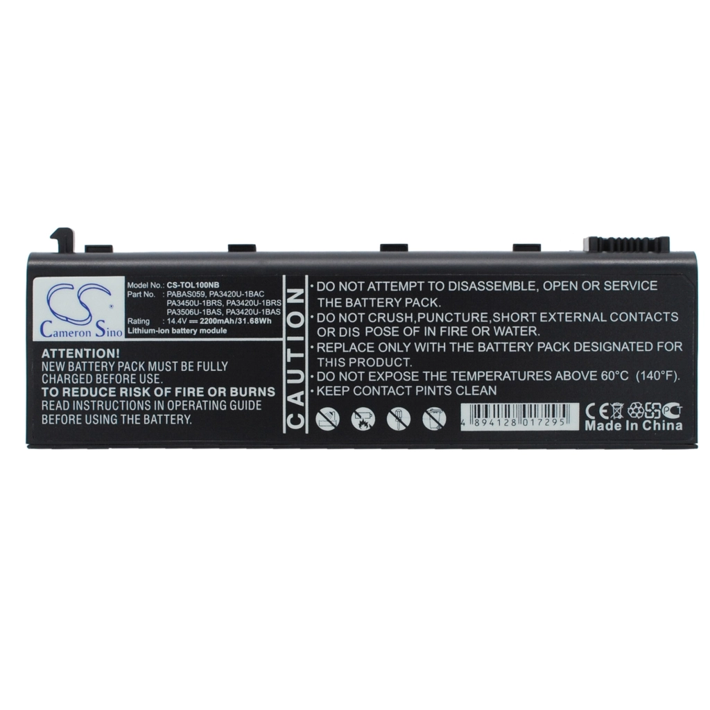 Notebook batterij Toshiba CS-TOL100NB