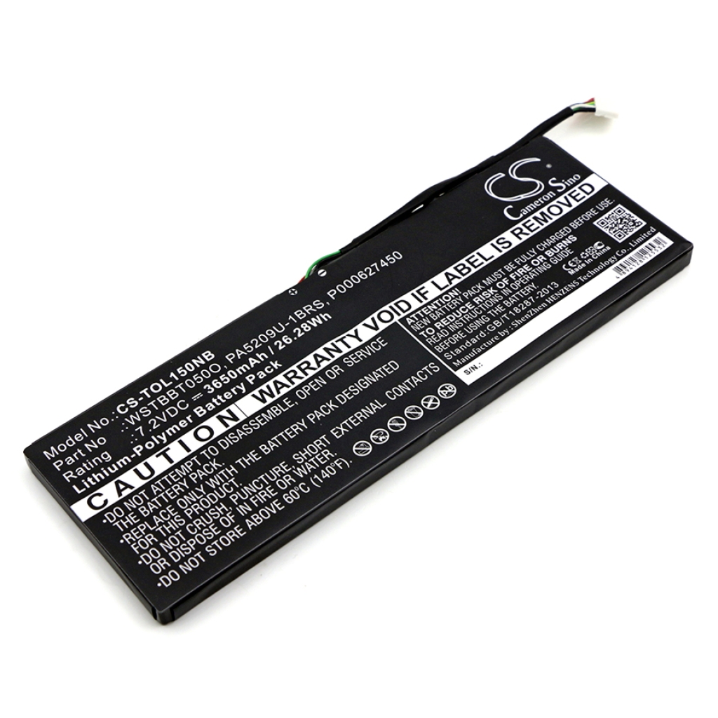 Batterij Vervangt P000627450