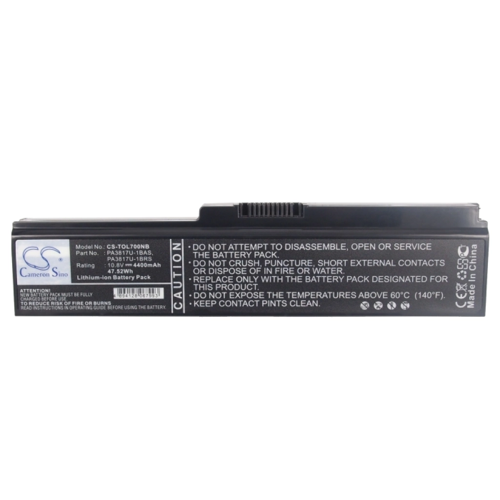 Notebook batterij Toshiba Satellite L750-1EK