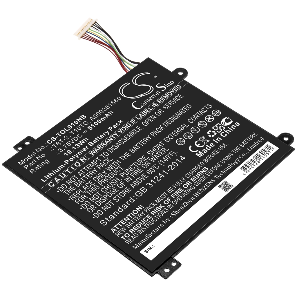 Batterij Vervangt A000381560