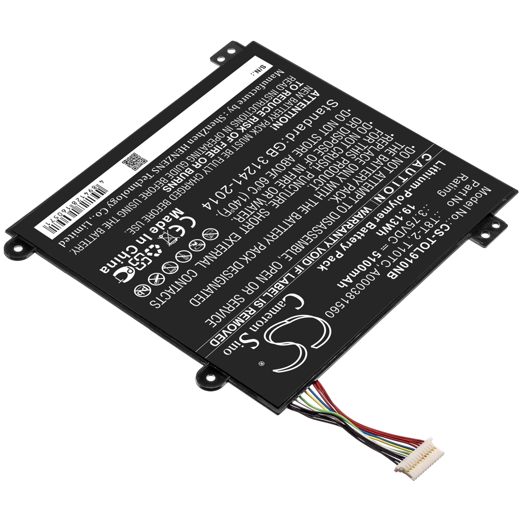 Batterij Vervangt A000381560