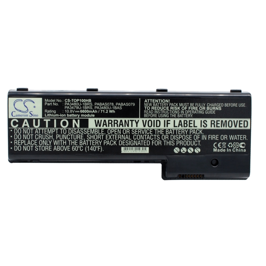 Notebook batterij Toshiba Satellite P105-S9339