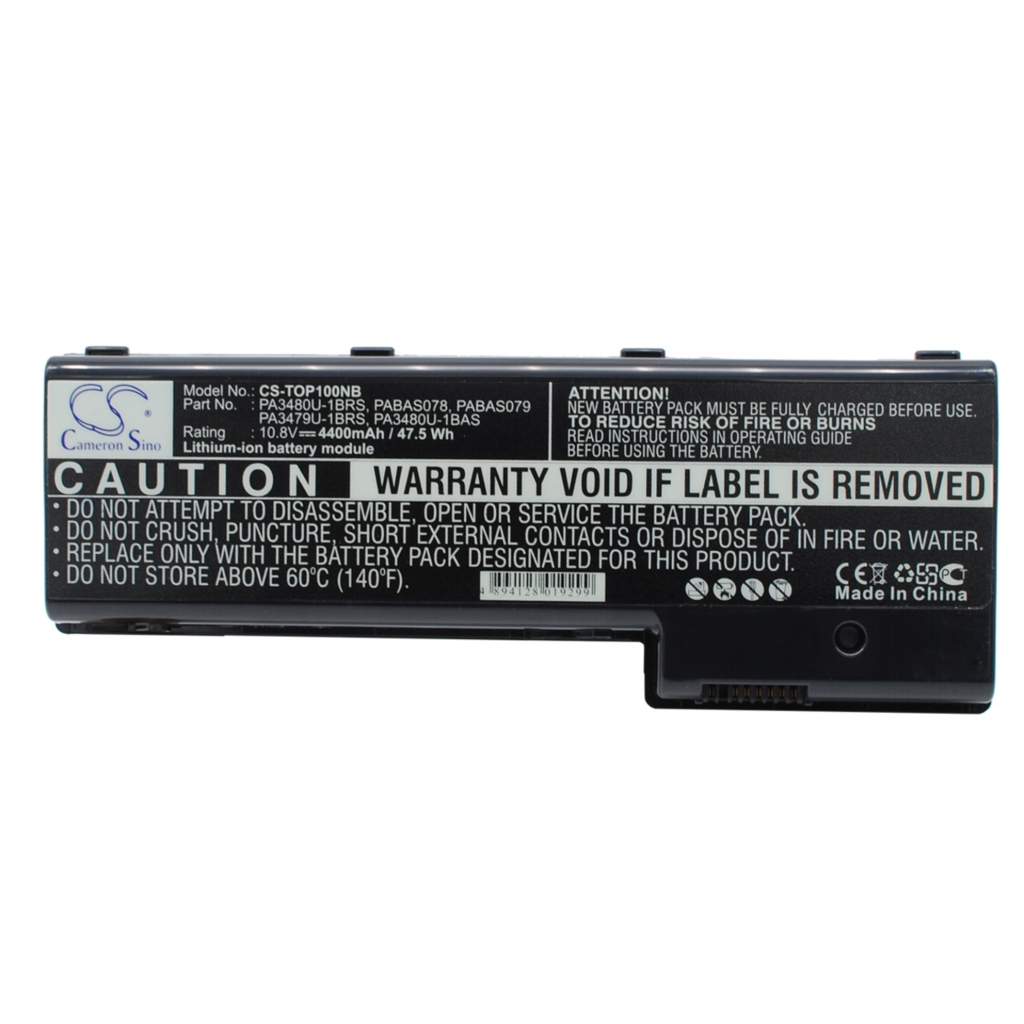 Notebook battery Toshiba Satellite P105-S6012