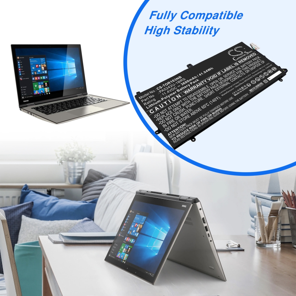 Notebook batterij Toshiba CS-TOR103NB