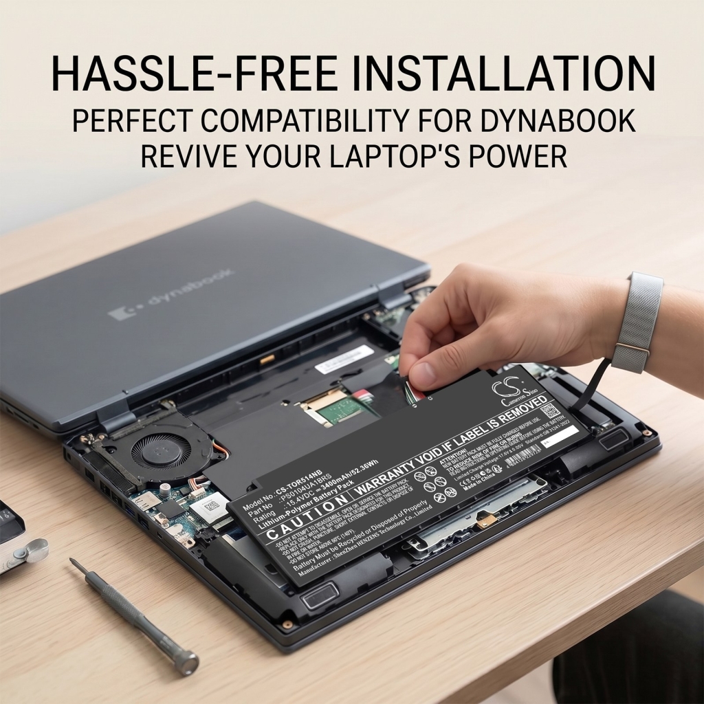 Battery compatible with Toshiba CS-TOR514NB