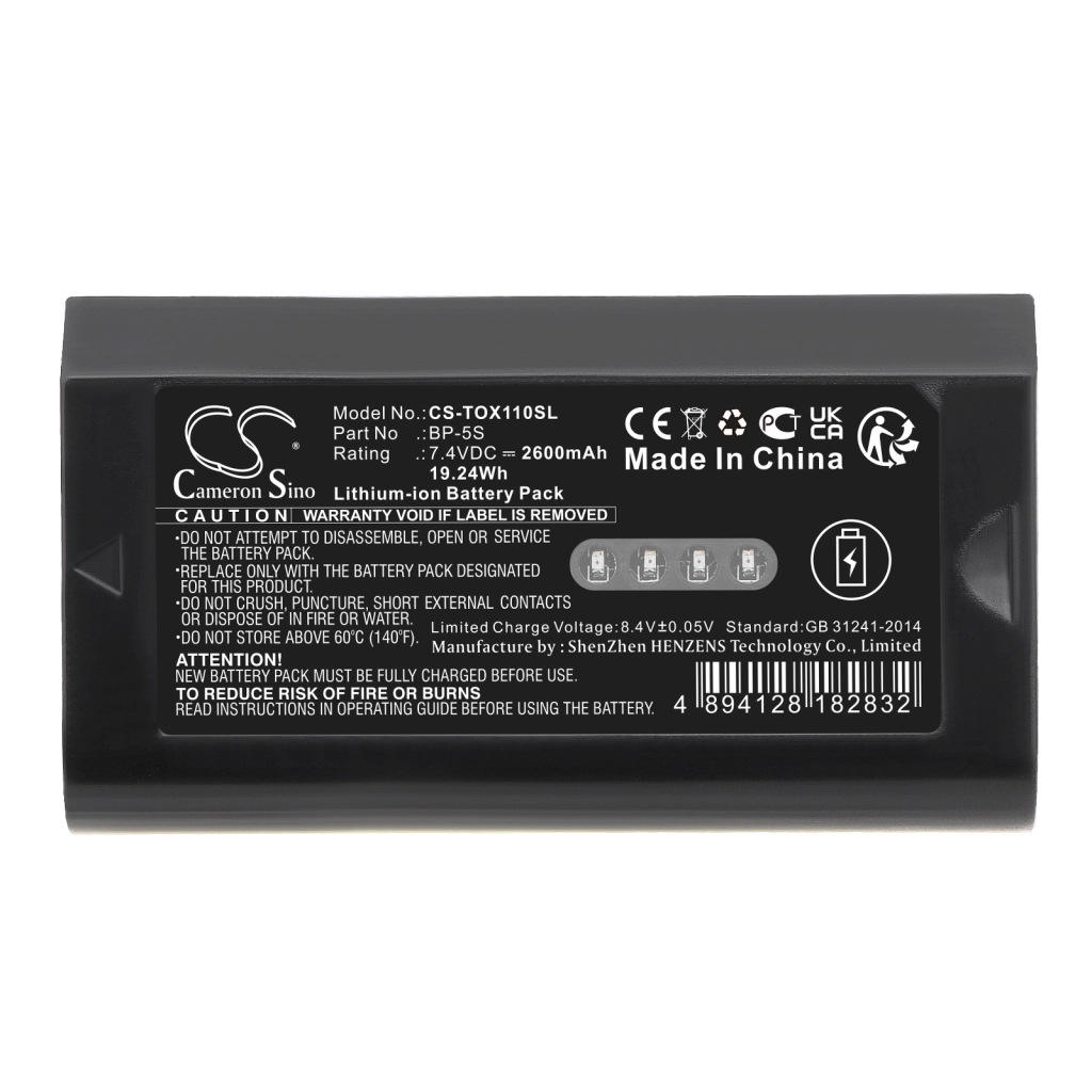 Batterijen Vervangt GEB223