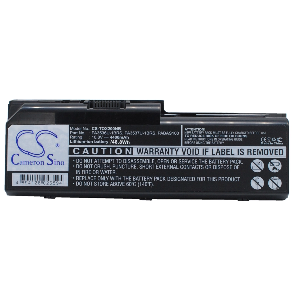 Notebook batterij Toshiba Satellite P200-136