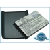 Battery compatible with HTC O2 CS-TP6500XL