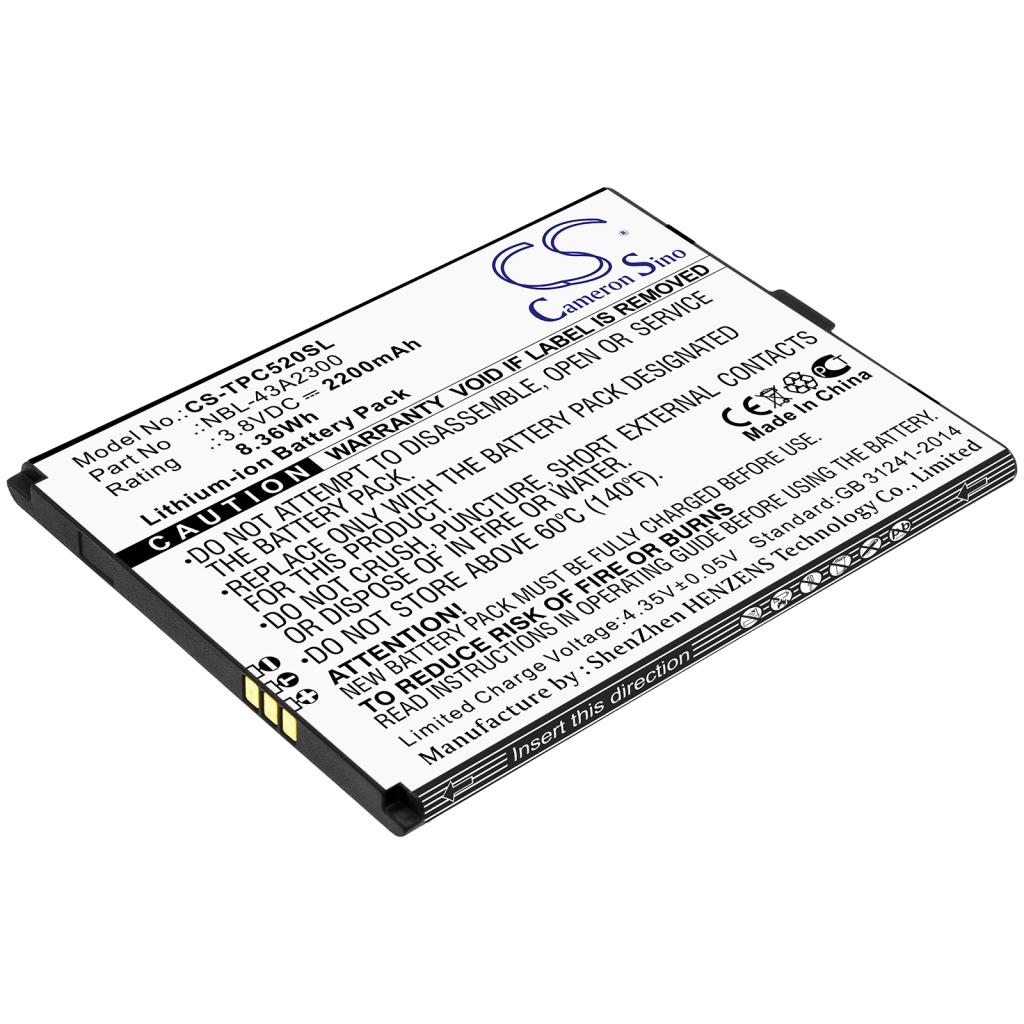 Mobile Phone Battery Neffos CS-TPC520SL