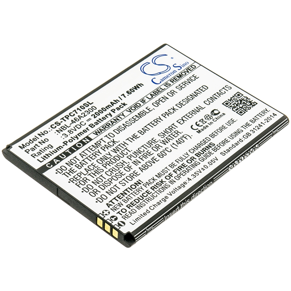 Mobile Phone Battery Neffos CS-TPC710SL