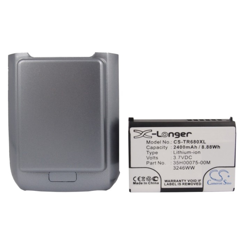 Battery compatible with Palm CS-TR680XL
