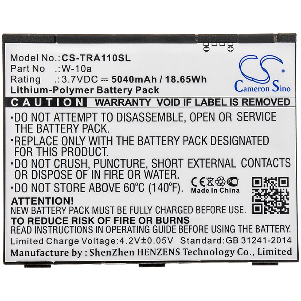 Batterijen Hotspot Batterij CS-TRA110SL