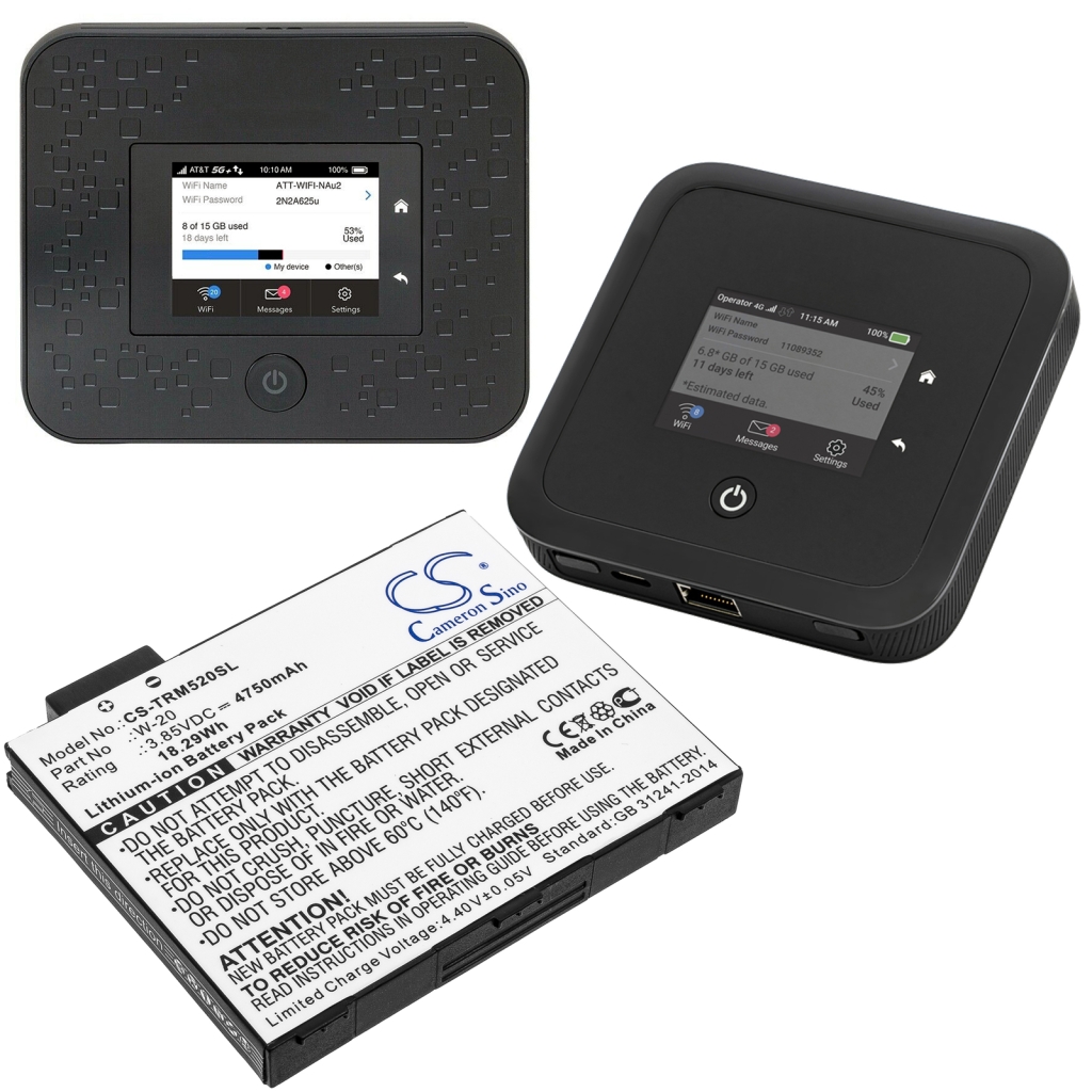 Batterijen Hotspot Batterij CS-TRM520SL