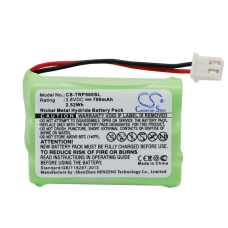 Compatibele batterijvervanging voor Tri-Tronics 1038100-D,1038100-E,1038100-G,1107000