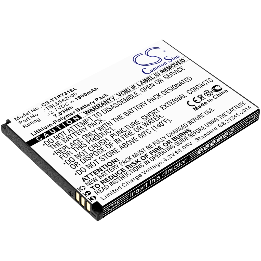 Batterijen Hotspot Batterij CS-TTR731SL