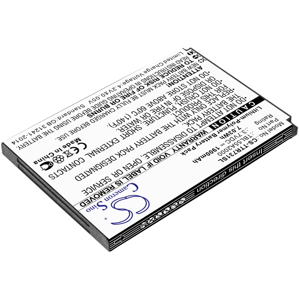 Batterijen Hotspot Batterij CS-TTR731SL