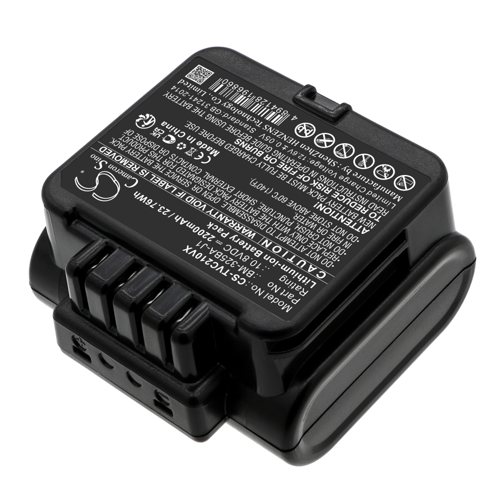 Batterijen voor stofzuigers Toshiba CS-TVC210VX
