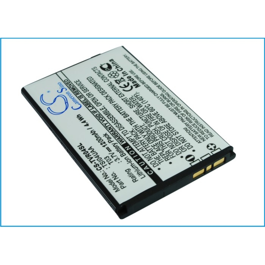 Battery compatible with Toshiba CS-TVR04SL