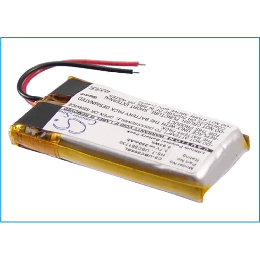 Batterijen Batterij voor draadloze headset CS-UBC005SL