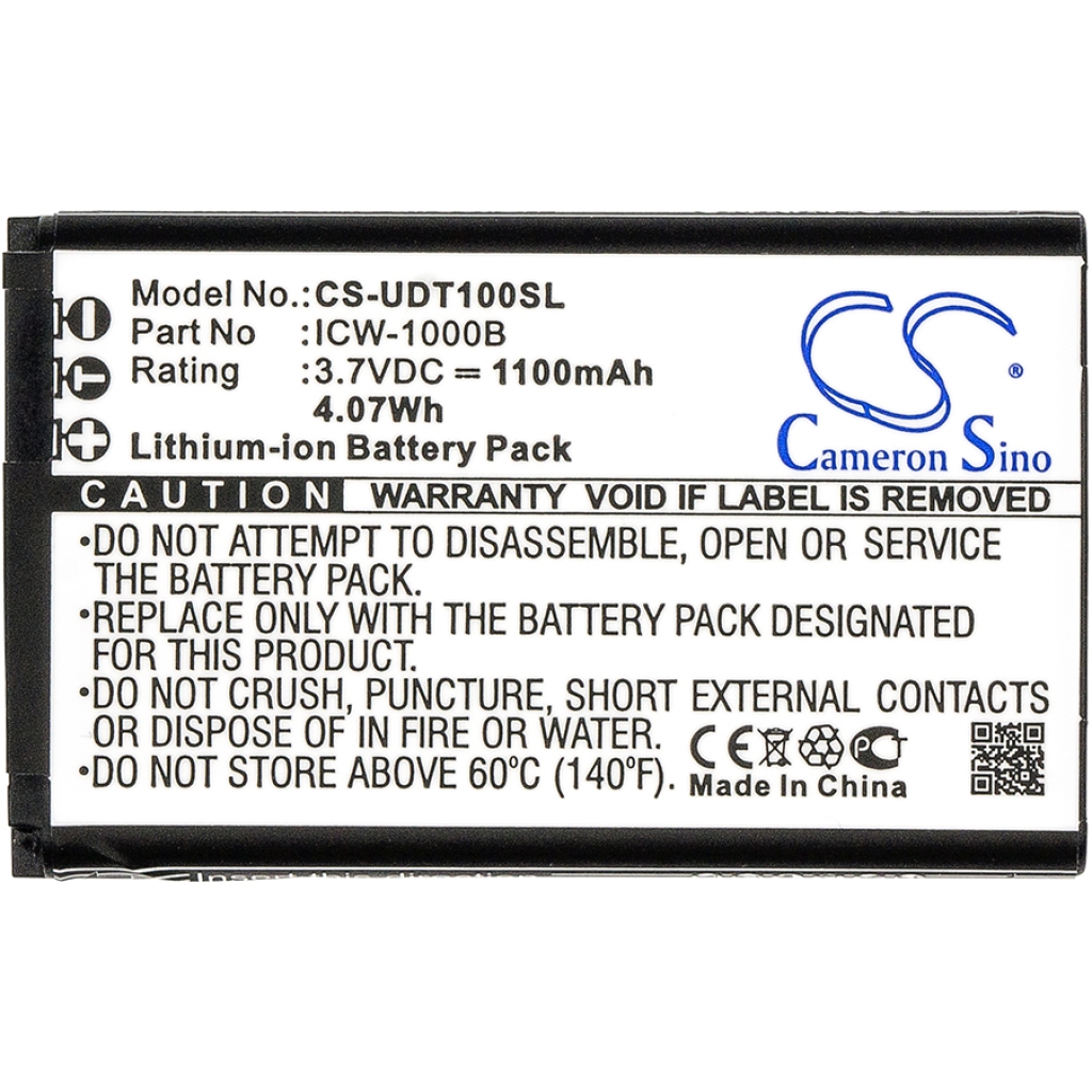 Draadloze telefoon batterij Unidata CS-UDT100SL
